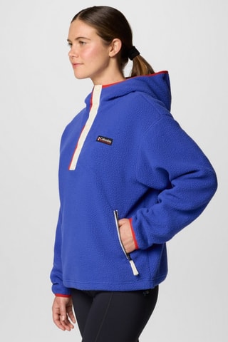 Sweat polaire à capuche Helvetia™ II - Bleu
