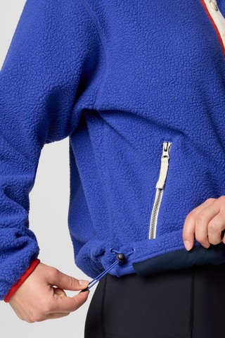 Sweat polaire à capuche Helvetia™ II - Bleu