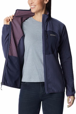 Sweat d’entrainement polaire W Outdoor Tracks™ - Bleu marine