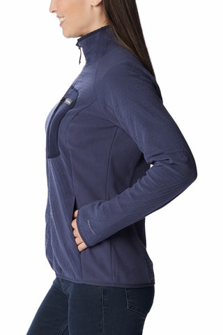 Sweat d’entrainement polaire W Outdoor Tracks™ - Bleu marine