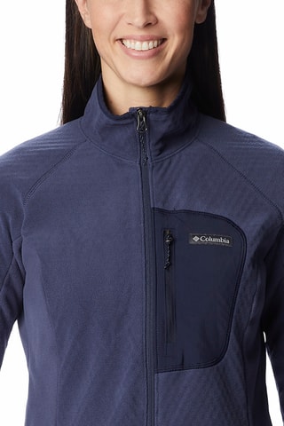 Sweat d’entrainement polaire W Outdoor Tracks™ - Bleu marine
