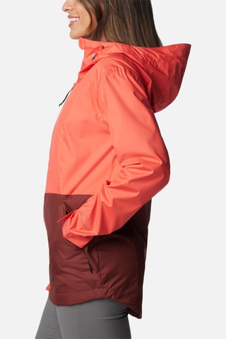Coupe-vent à capuche Inner Limits™ III - Corail