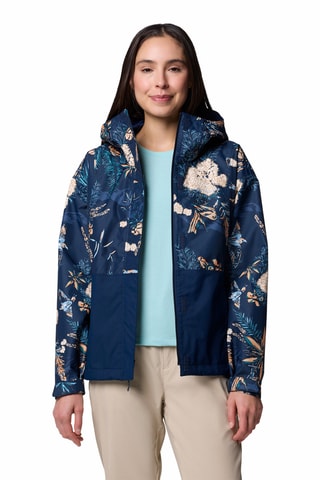 Coupe-vent à capuche Hikebound™ - Bleu marine