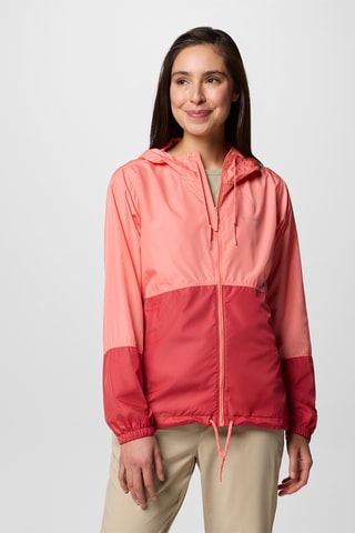 Coupe-vent à capuche Flash Forward™ II - Rose et rouge