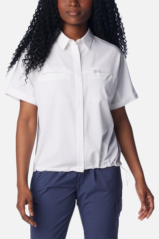 Chemisier relaxed Boundless Trek™ II - Blanc