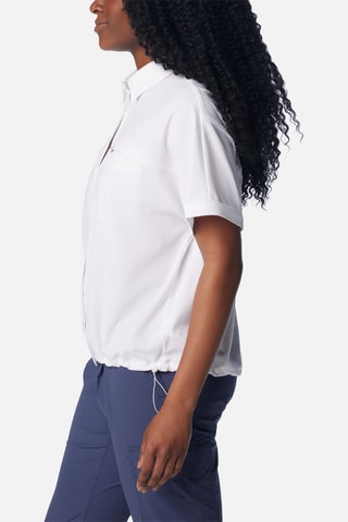 Chemisier relaxed Boundless Trek™ II - Blanc