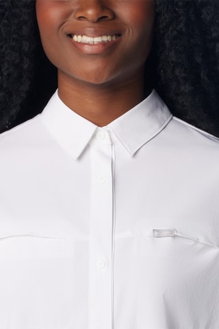 Chemisier relaxed Boundless Trek™ II - Blanc