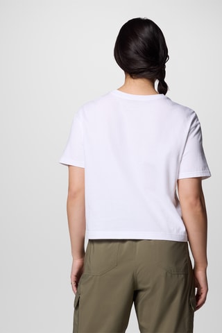 T-shirt regular en coton biologique Rolling Bend™ - Blanc