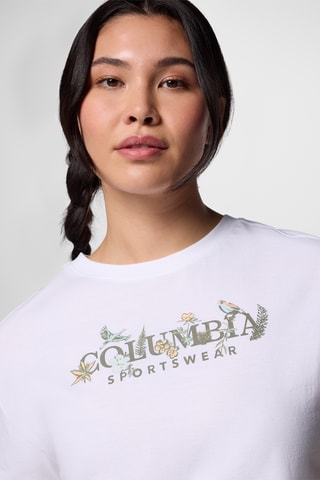 T-shirt regular en coton biologique Rolling Bend™ - Blanc