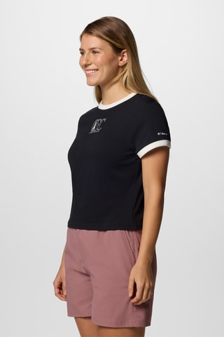 T-shirt regular en coton biologique Rolling Bend™ - Noir