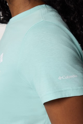 T-shirt regular en coton biologique Rolling Bend™ - Vert d’eau