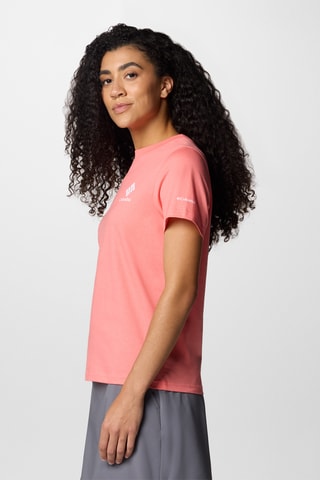 T-shirt regular en coton biologique Rolling Bend™ - Rouge