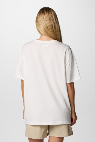 T-shirt regular en coton biologique Rolling Bend™ - Blanc