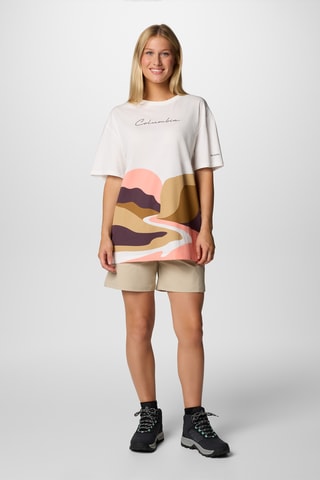 T-shirt regular en coton biologique Rolling Bend™ - Blanc