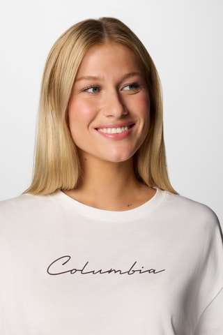 T-shirt regular en coton biologique Rolling Bend™ - Blanc