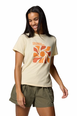 T-shirt regular Sun Trek™ - Jaune