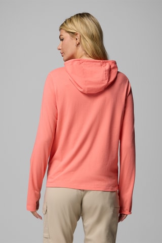 Sweat à capuche W EU Sun Trek™ - Rouge