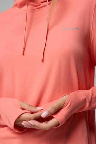 Sweat à capuche W EU Sun Trek™ - Rouge