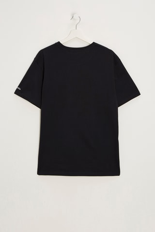 T-shirt regular en coton biologique CSC Basic Logo™ - Noir
