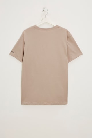 T-shirt regular en coton biologique CSC Basic Logo™ - Beige