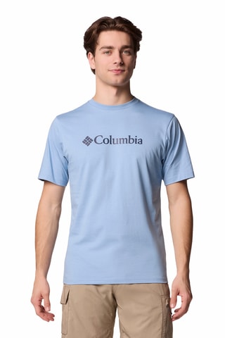T-shirt regular en coton biologique CSC Basic Logo™ - Bleu