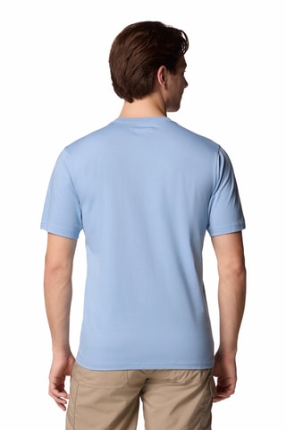 T-shirt regular en coton biologique CSC Basic Logo™ - Bleu