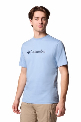 T-shirt regular en coton biologique CSC Basic Logo™ - Bleu