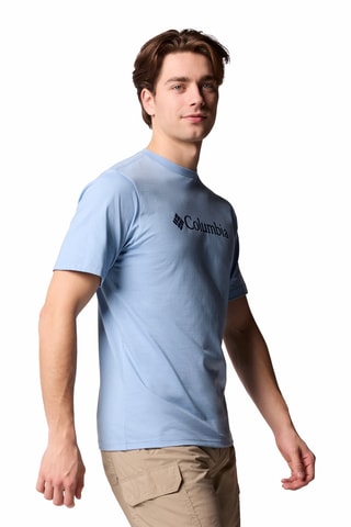 T-shirt regular en coton biologique CSC Basic Logo™ - Bleu