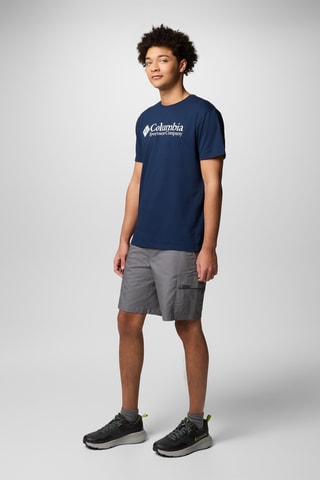 T-shirt regular en coton biologique CSC Basic Logo™ - Bleu marine