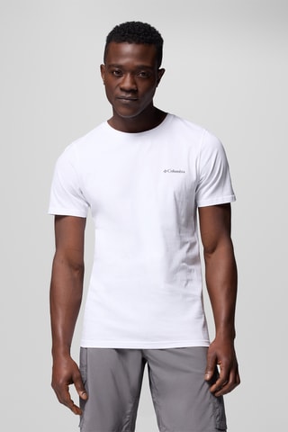 T-shirt regular en coton biologique Rapid Ridge™ - Blanc