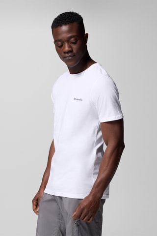 T-shirt regular en coton biologique Rapid Ridge™ - Blanc