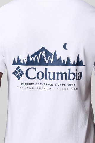 T-shirt regular en coton biologique Rapid Ridge™ - Blanc