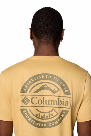 T-shirt en coton biologique Rapid Ridge™ II - Jaune
