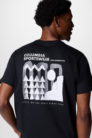 T-shirt regular Explorers Canyon™ - Noir
