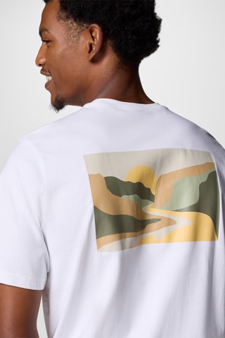 T-shirt regular Explorers Canyon™ - Blanc