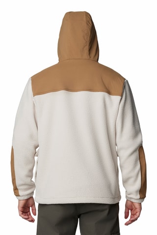 Veste polaire à capuche Landroamer™ - Ecru