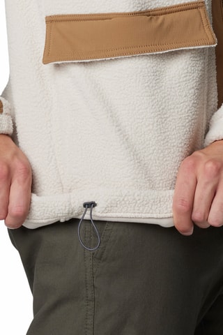 Veste polaire à capuche Landroamer™ - Ecru