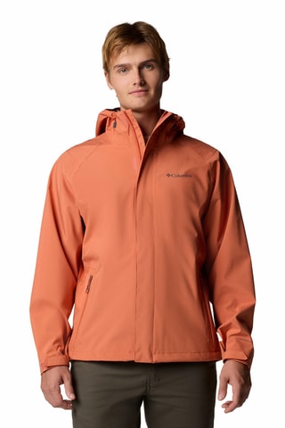 Coupe-vent à capuche Earth Explorer™ II - Rouge brique