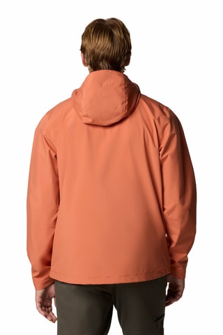 Coupe-vent à capuche Earth Explorer™ II - Rouge brique