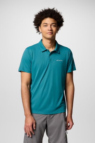 Polo Zero Rules™ Light - Bleu canard