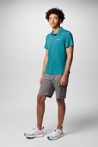 Polo Zero Rules™ Light - Bleu canard