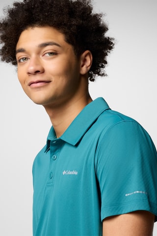 Polo Zero Rules™ Light - Bleu canard