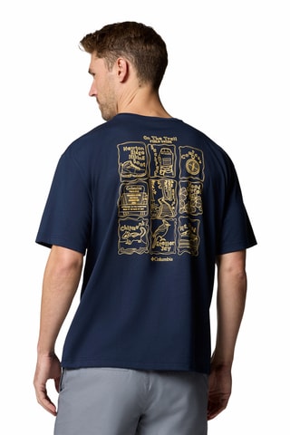 T-shirt relaxed Cedar Trail™ - Bleu marine