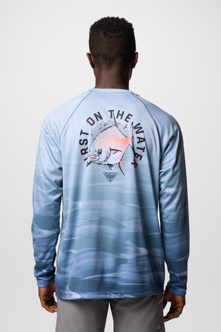 T-shirt regular Super Terminal Tackle PFG™ - Bleu
