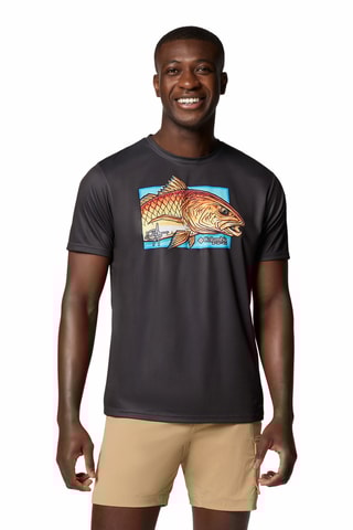 T-shirt regular Terminal Tackle PFG™ - Noir