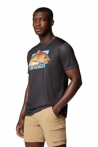 T-shirt regular Terminal Tackle PFG™ - Noir