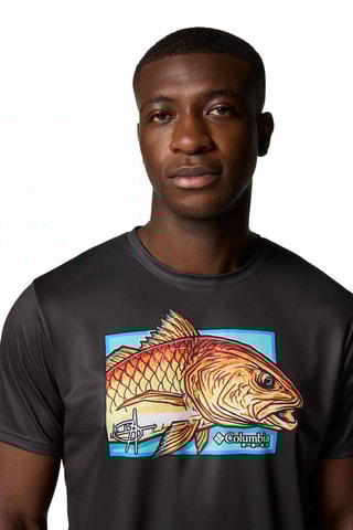 T-shirt regular Terminal Tackle PFG™ - Noir