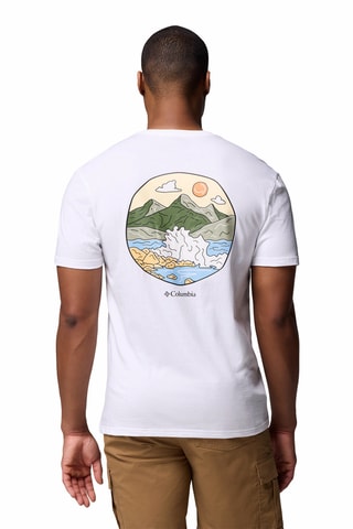 T-shirt regular en coton biologique Stark Creek™ - Blanc