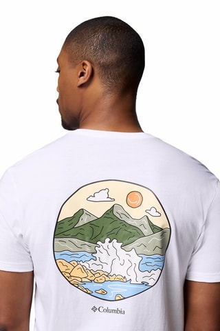 T-shirt regular en coton biologique Stark Creek™ - Blanc