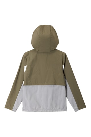 Coupe-vent à capuche Tabor Trail™ - Kaki et blanc
